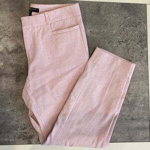 Banana Republic Pink and White Stripe Sloan Pants 4P